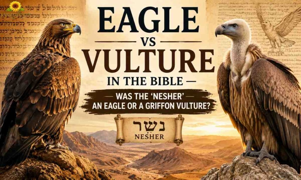 Eagle vs Vulture in the Bible — Was the Nesher an Eagle or a Griffon Vulture