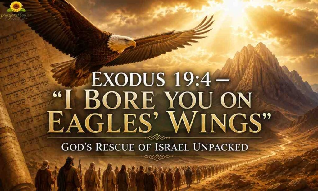 Exodus 194 — I Bore You on Eagles' Wings God's Rescue of Israel Unpacked