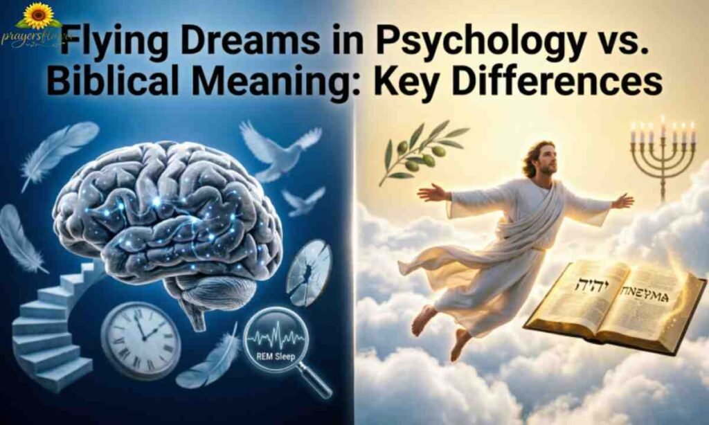 Flying Dreams in Psychology vs. Biblical Meaning Key Differences
