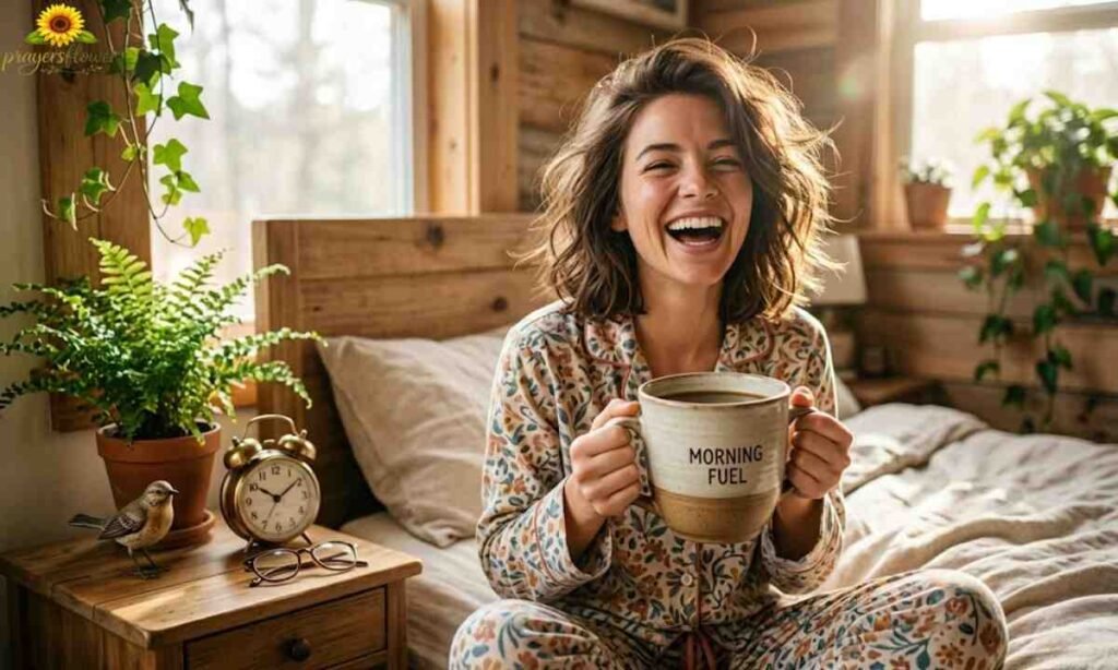 Funny Good Morning Blessings for Her — Lighthearted Wishes to Make Her Smile