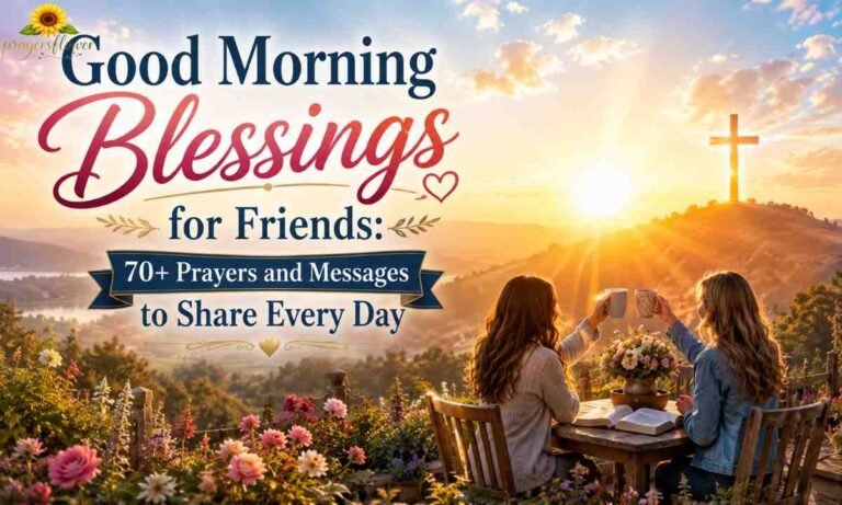 Good Morning Blessings for Friends 70+ Prayers and Messages to Share Every Day