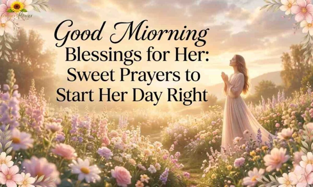 Good Morning Blessings for Her Sweet Prayers to Start Her Day Right