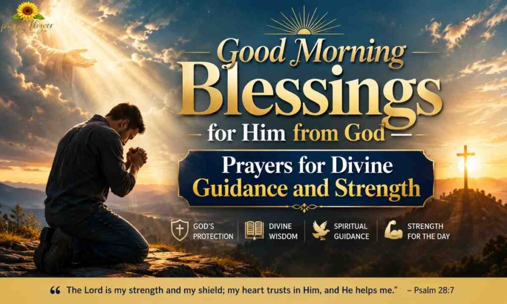 Good Morning Blessings for Him from God — Prayers for Divine Guidance and Strength