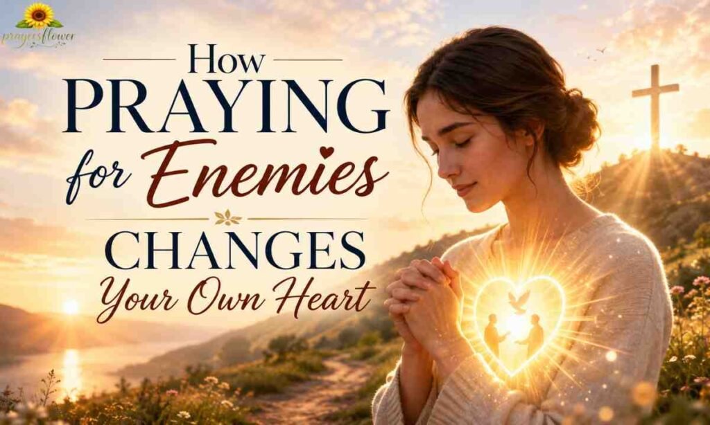 How Praying for Enemies Changes Your Own Heart