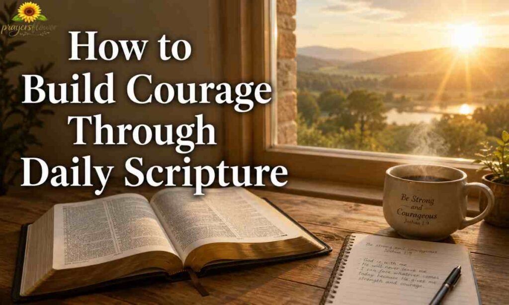 How to Build Courage Through Daily Scripture