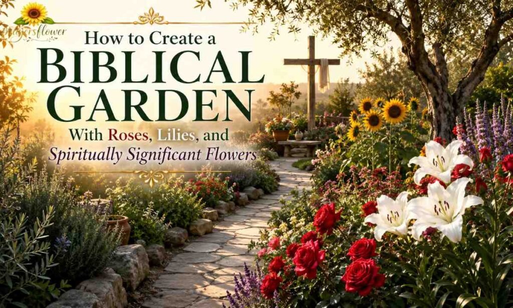 How to Create a Biblical Garden With Roses, Lilies, and Spiritually Significant Flowers