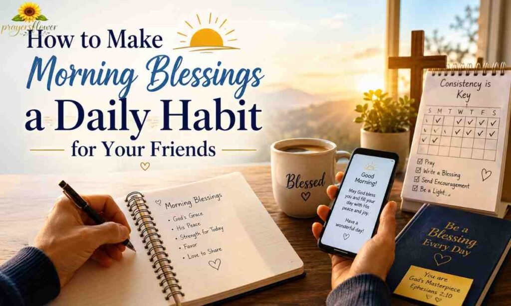How to Make Morning Blessings a Daily Habit for Your Friends