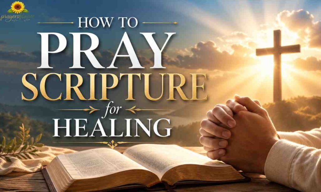 How to Pray Scripture for Healing