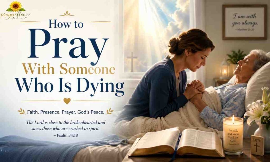 How to Pray With Someone Who Is Dying