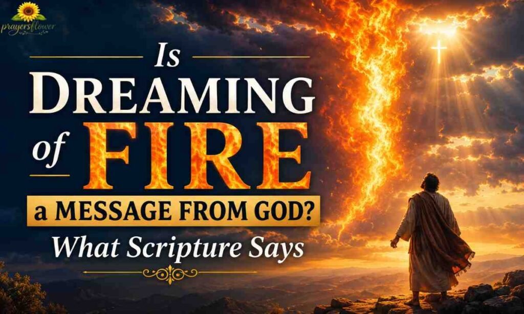 Is Dreaming of Fire a Message From God What Scripture Says
