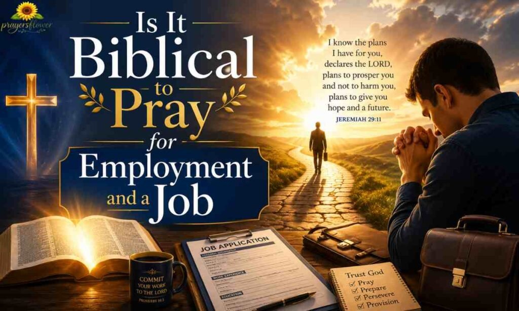 Is It Biblical to Pray for Employment and a Job