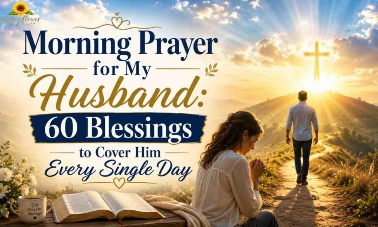 Morning Prayer for My Husband 60 Blessings to Cover Him Every Single Day