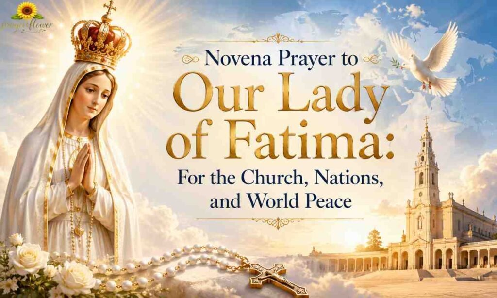 Novena Prayer to Our Lady of Fatima For the Church, Nations, and World Peace