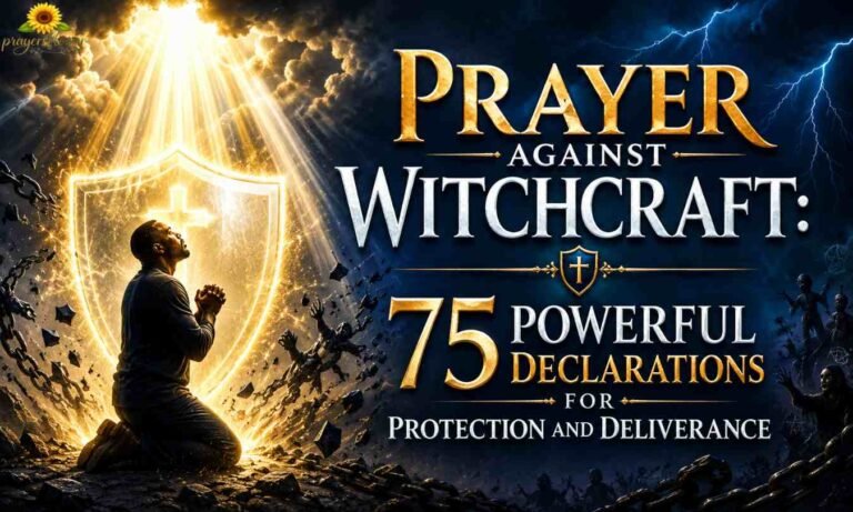 Prayer Against Witchcraft 75 Powerful Declarations for Protection and Deliverance
