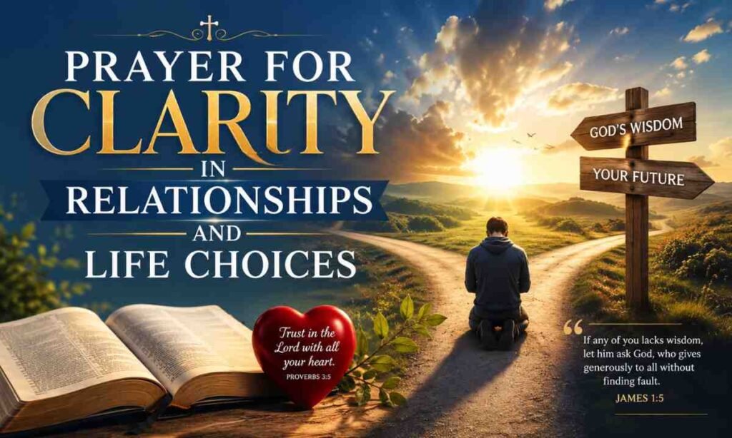 Prayer for Clarity in Relationships and Life Choices