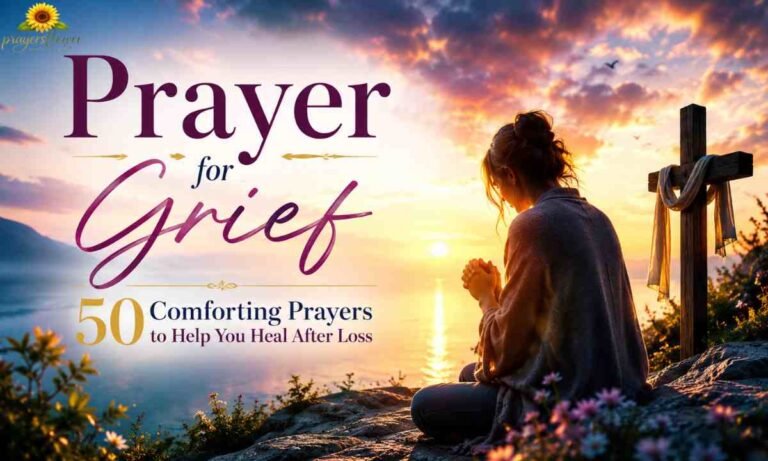 Prayer for Grief 50 Comforting Prayers to Help You Heal After Loss