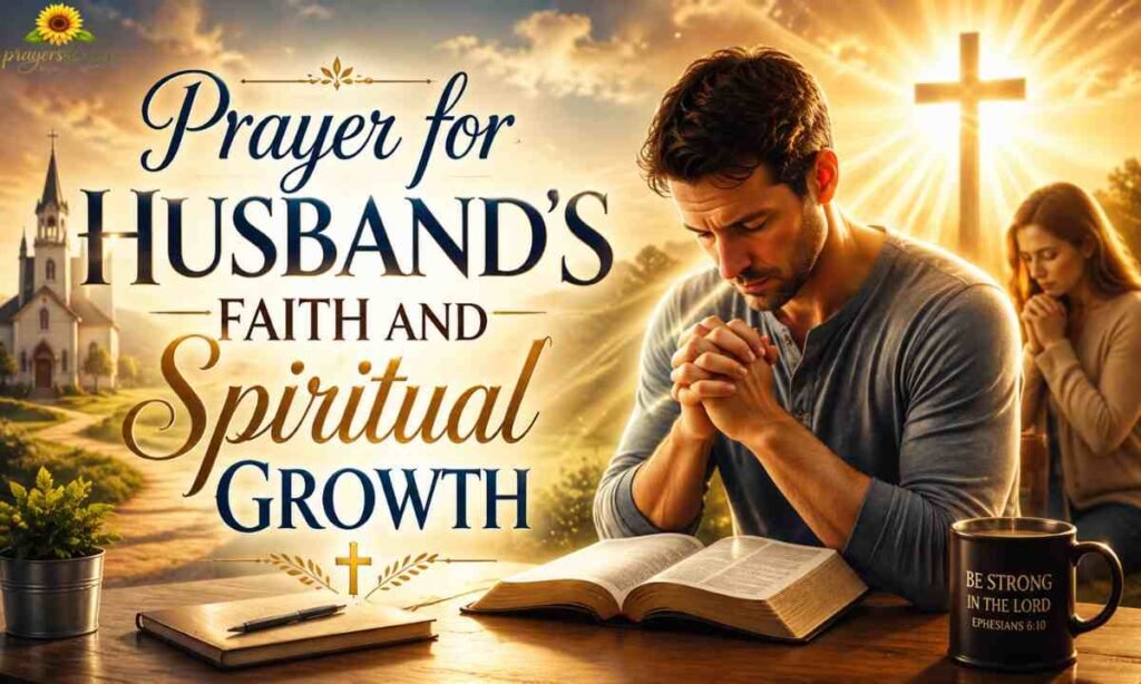 Prayer for Husband's Faith and Spiritual Growth