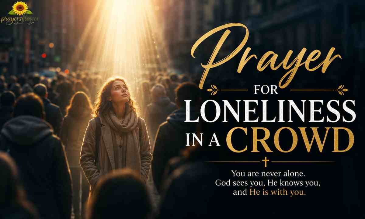 Prayer for Loneliness: 50 Powerful Prayers When You Feel Alone and ...