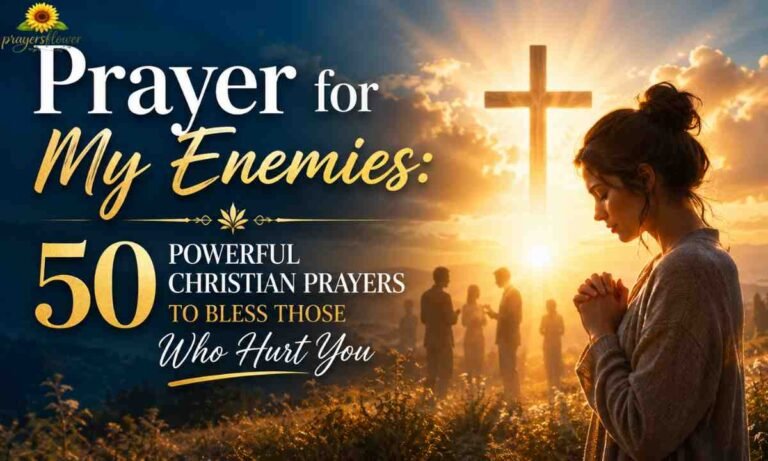 Prayer for My Enemies 50 Powerful Christian Prayers to Bless Those Who Hurt You