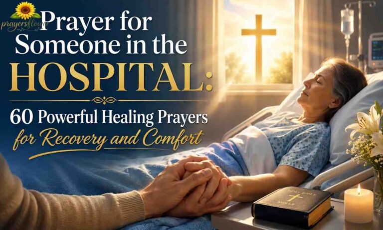 Prayer for Someone in the Hospital 60 Powerful Healing Prayers for Recovery and Comfort