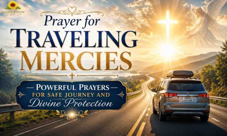 Prayer for Traveling Mercies — Powerful Prayers for Safe Journey and Divine Protection