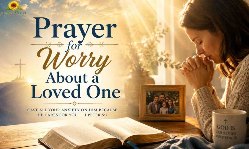 Prayer for Worry About a Loved One