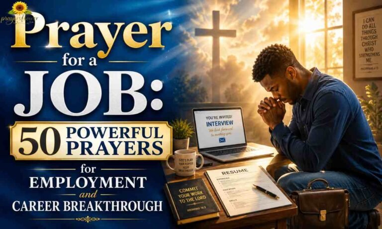 Prayer for a Job 50 Powerful Prayers for Employment and Career Breakthrough