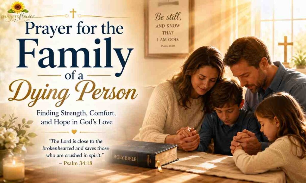 Prayer for the Family of a Dying Person