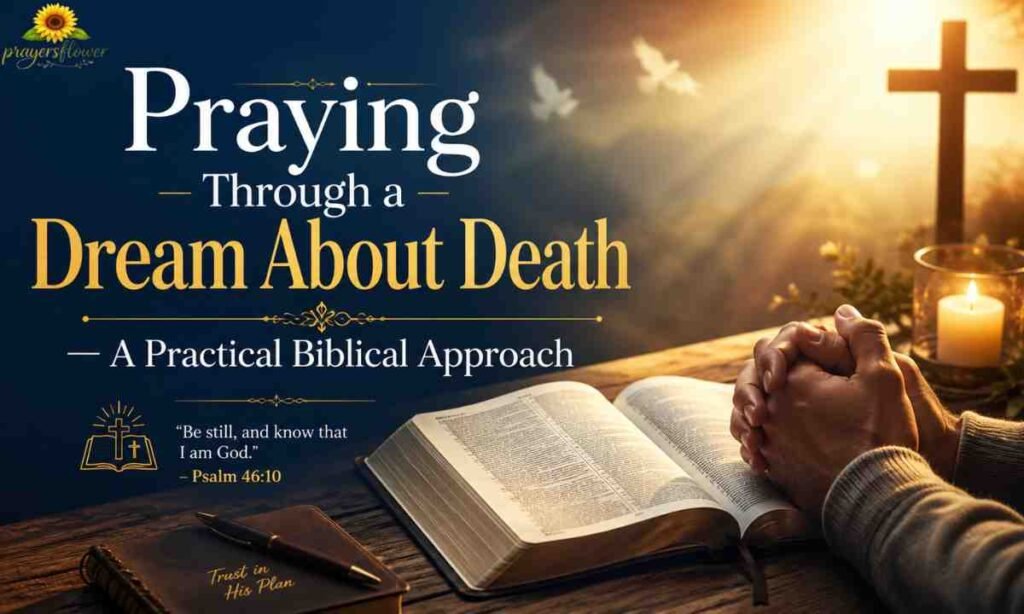 Praying Through a Dream About Death — A Practical Biblical Approach