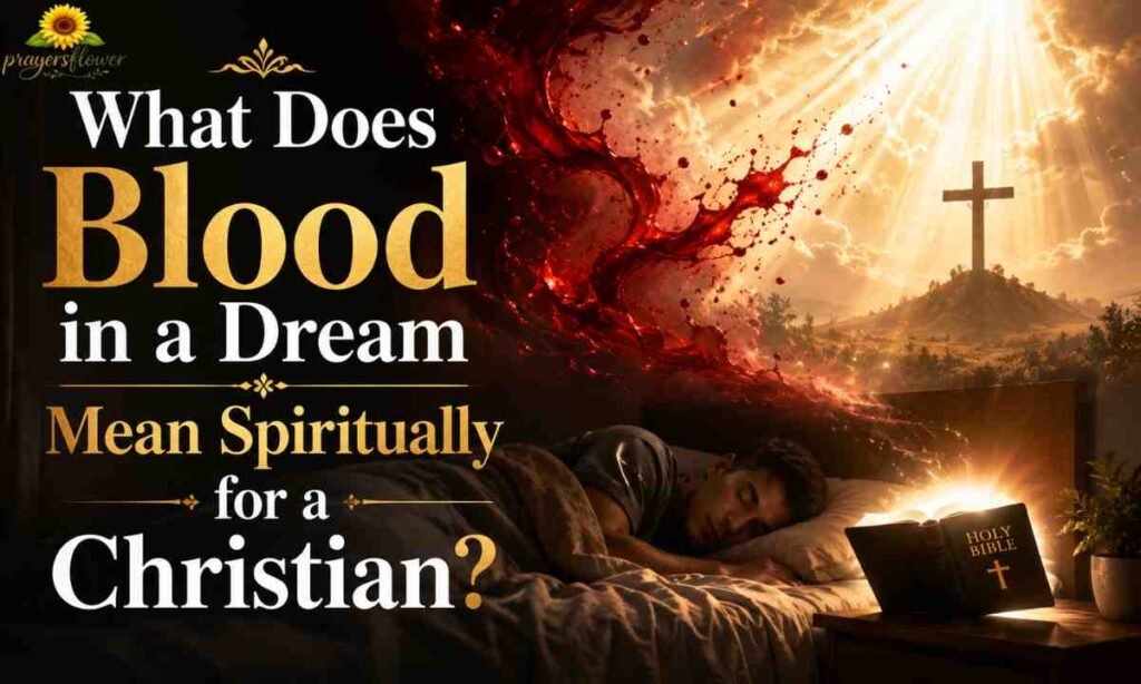 What Does Blood in a Dream Mean Spiritually for a Christian