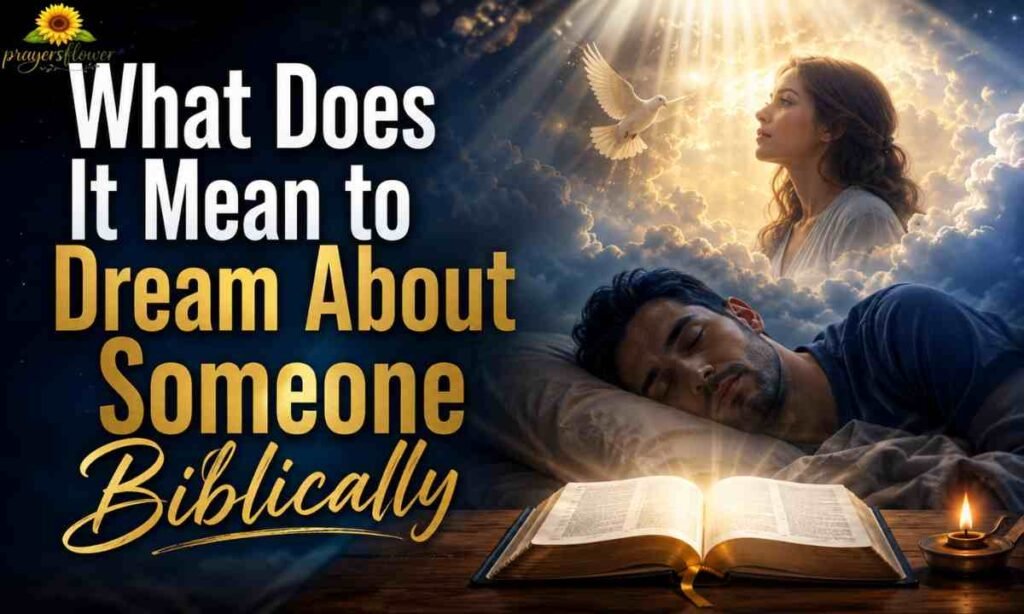 What Does It Mean to Dream About Someone Biblically
