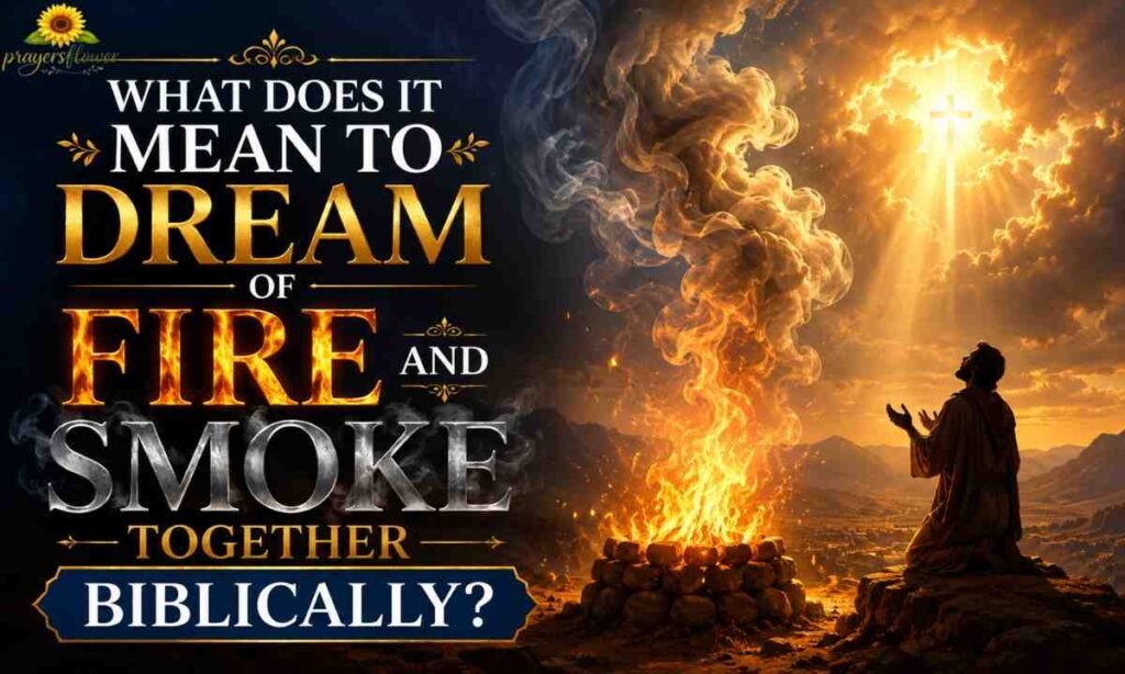 What Does It Mean to Dream of Fire and Smoke Together Biblically