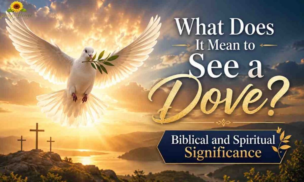 What Does It Mean to See a Dove Biblical and Spiritual Significance