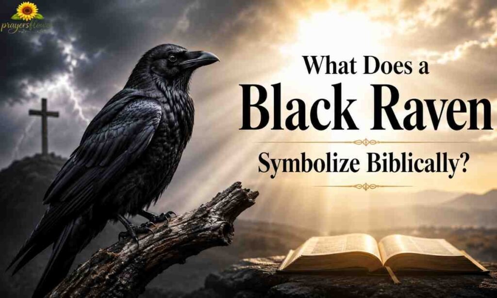 What Does a Black Raven Symbolize Biblically