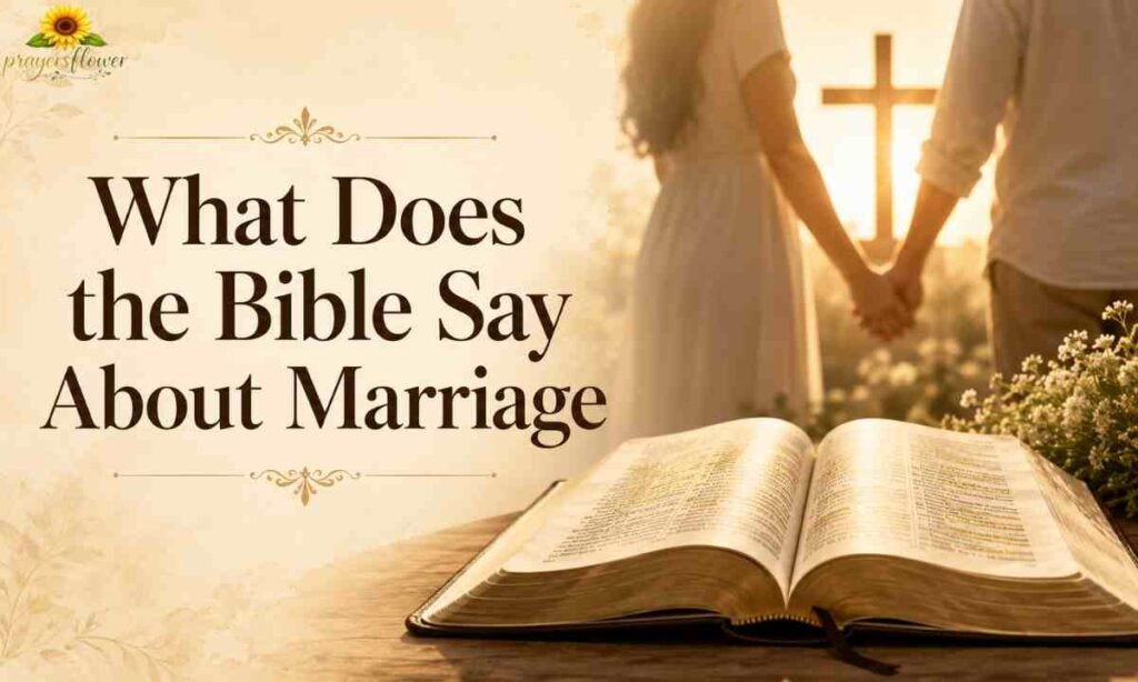 What Does the Bible Say About Marriage