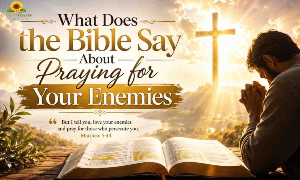 What Does the Bible Say About Praying for Your Enemies