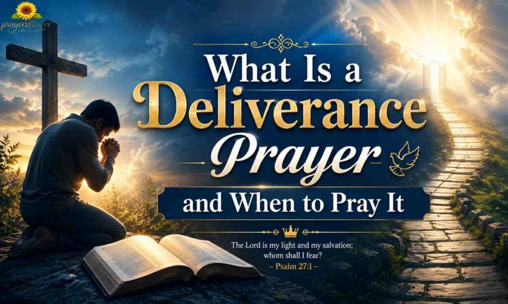 What Is a Deliverance Prayer and When to Pray It