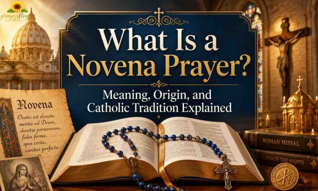 What Is a Novena Prayer Meaning, Origin, and Catholic Tradition Explained