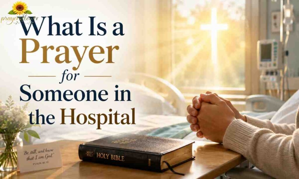 What Is a Prayer for Someone in the Hospital