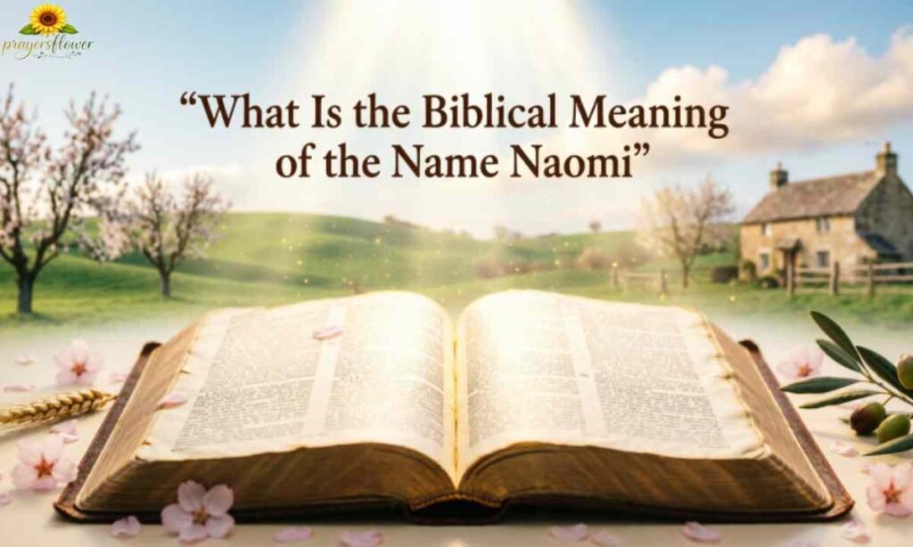 What Is the Biblical Meaning of the Name Naomi