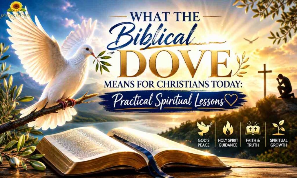 What the Biblical Dove Means for Christians Today Practical Spiritual Lessons