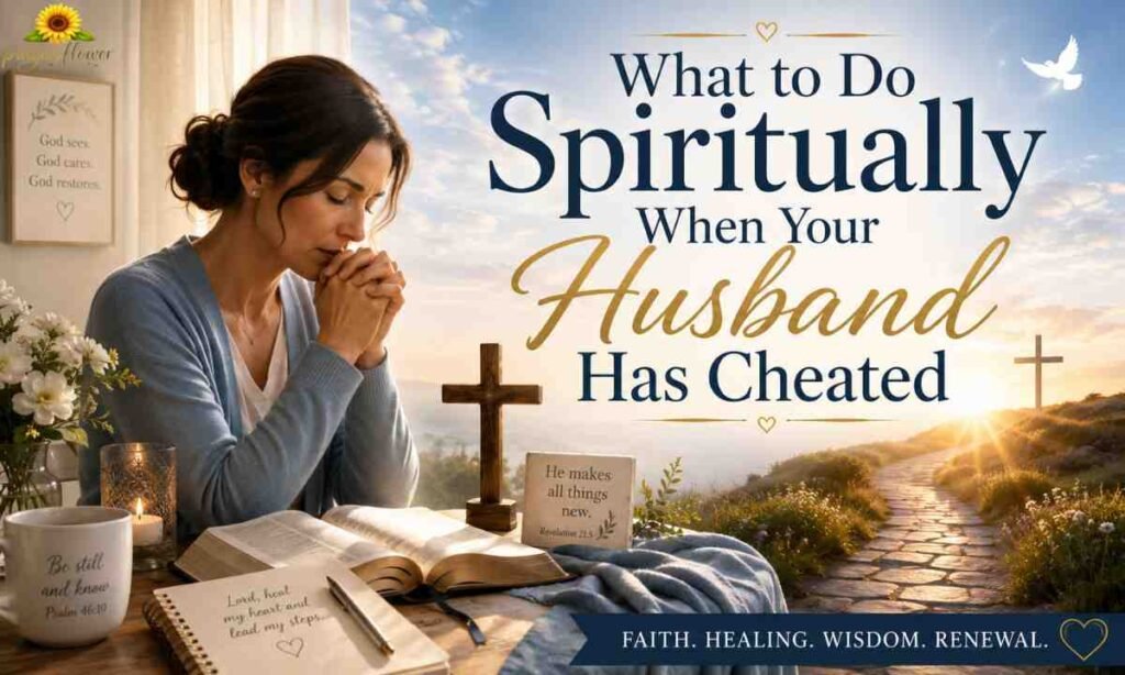 What to Do Spiritually When Your Husband Has Cheated