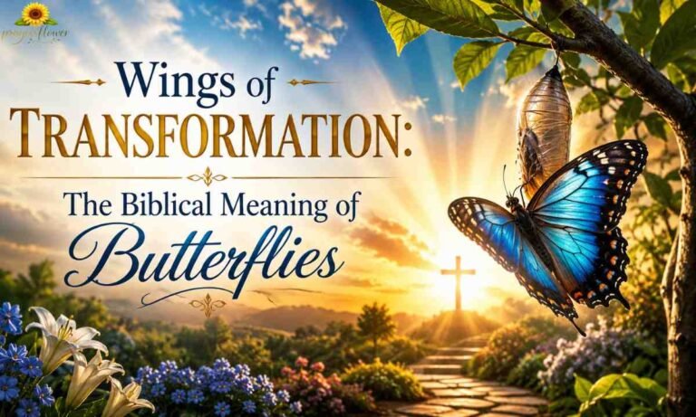 Wings of Transformation The Biblical Meaning of Butterflies