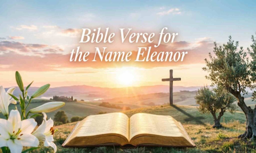 Bible Verse for the Name Eleanor