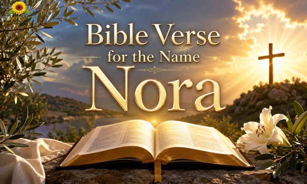 Bible Verse for the Name Nora