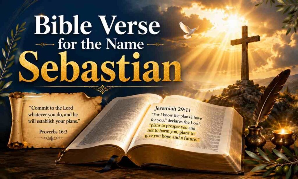 Bible Verse for the Name Sebastian