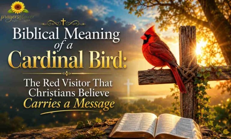 Biblical Meaning of a Cardinal Bird The Red Visitor That Christians Believe Carries a Message