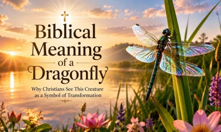 Biblical Meaning of a Dragonfly Why Christians See This Creature as a Symbol of Transformation