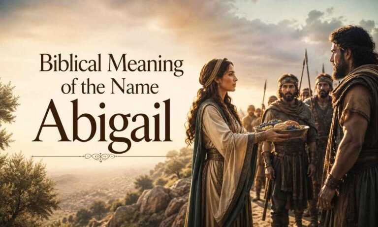 Biblical Meaning of the Name Abigail The Woman Who Stopped a War and What Her Name Reveals