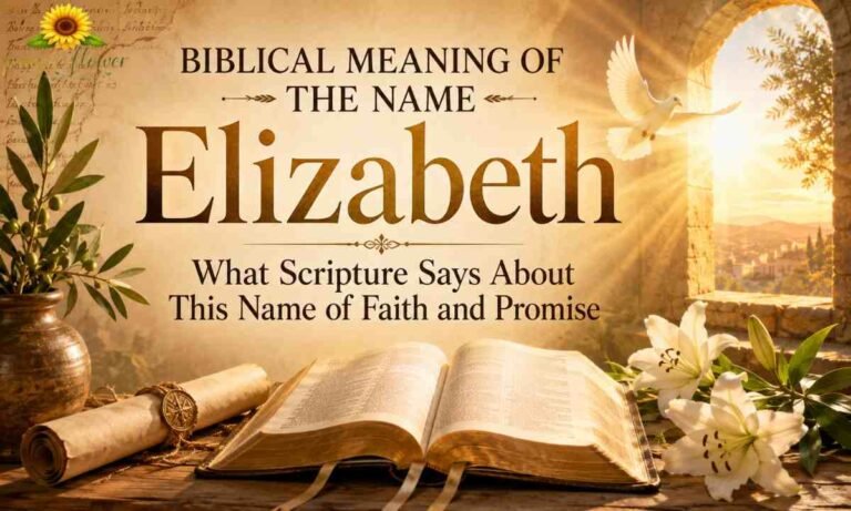 Biblical Meaning of the Name Elizabeth What Scripture Says About This Name of Faith and Promise